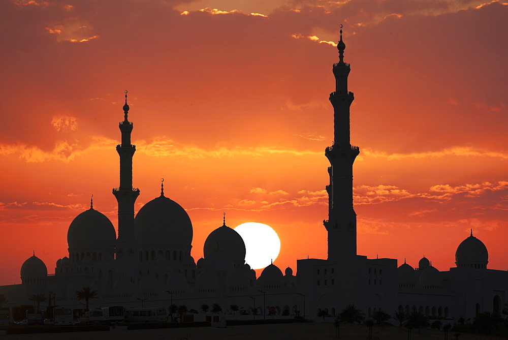 Sheikh Zayed Mosque, Abu Dhabi, United Arab Emirates, Middle East