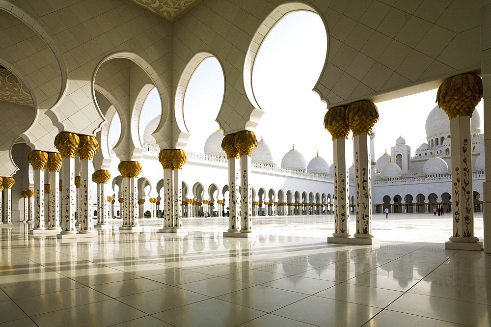 Sheikh Zayed Mosque, Abu Dhabi, United Arab Emirates, Middle East