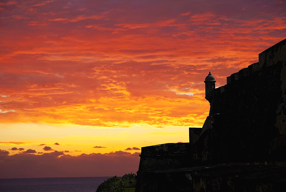 The colonial town, San Juan, Puerto Rico, West Indies, Caribbean, United States of America, Central America