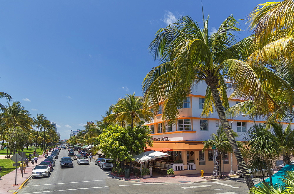 Ocean Drive, Miami Beach, Florida, United States of America, North America