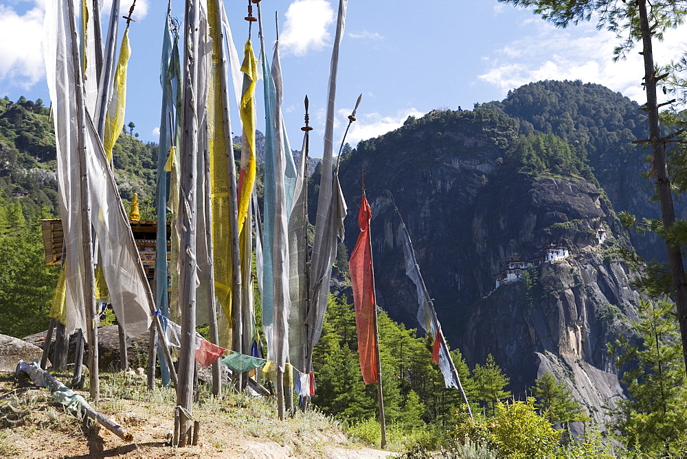 Taktshang Goemba (Tiger's Nest) Monastery, Paro, Bhutan, Asia