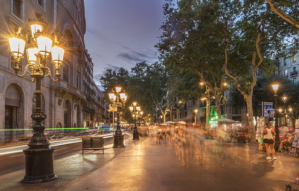 La Rambla, Barcelona, Catalonia, Spain, Europe