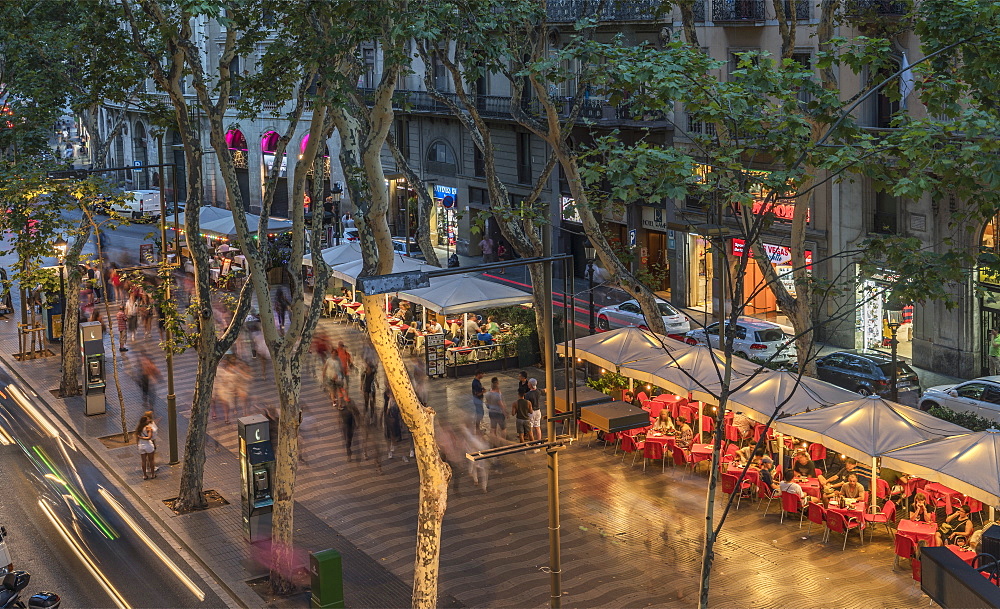 La Rambla, Barcelona, Catalonia, Spain, Europe