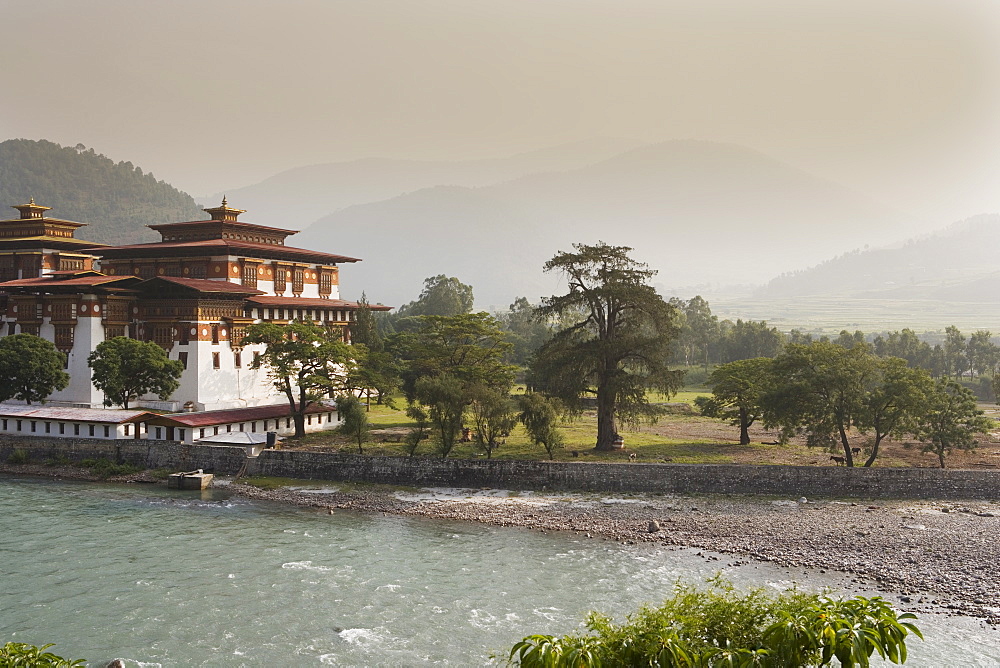 Punakha Dzong, Punakha, Bhutan, Asia