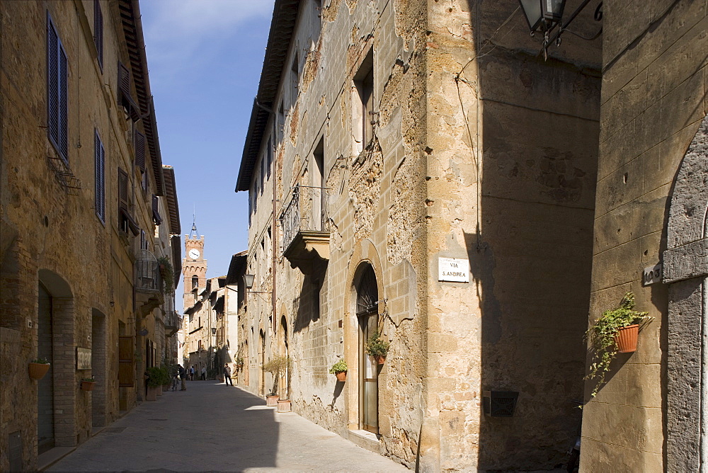 Pienza, Val D'Orcia, Tuscany, Italy, Europe