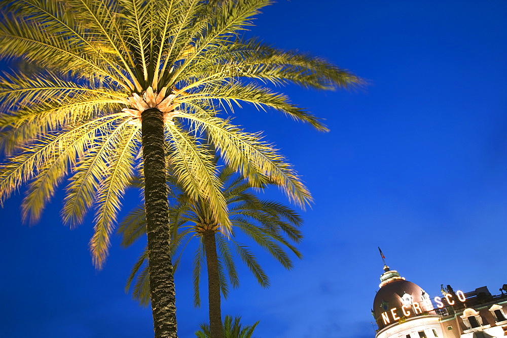 Hotel Negresco, Promenade des Anglais, Nice, Alpes Maritimes, Provence, Cote d'Azur, French Riviera, France, Europe