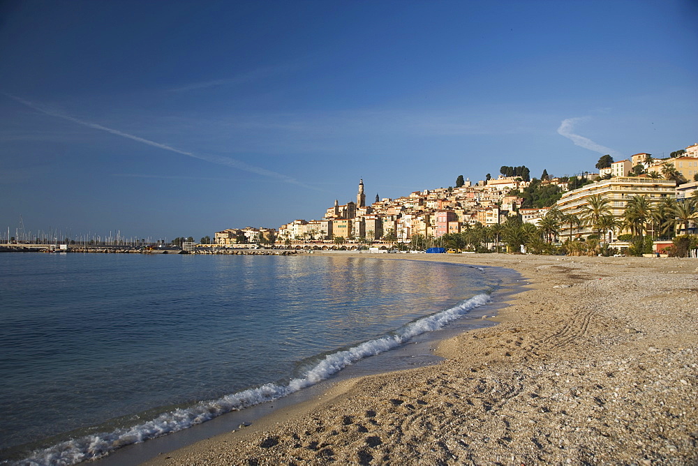 Menton, Alpes Maritimes, Provence, Cote d'Azur, French Riviera, France, Mediterranean, Europe