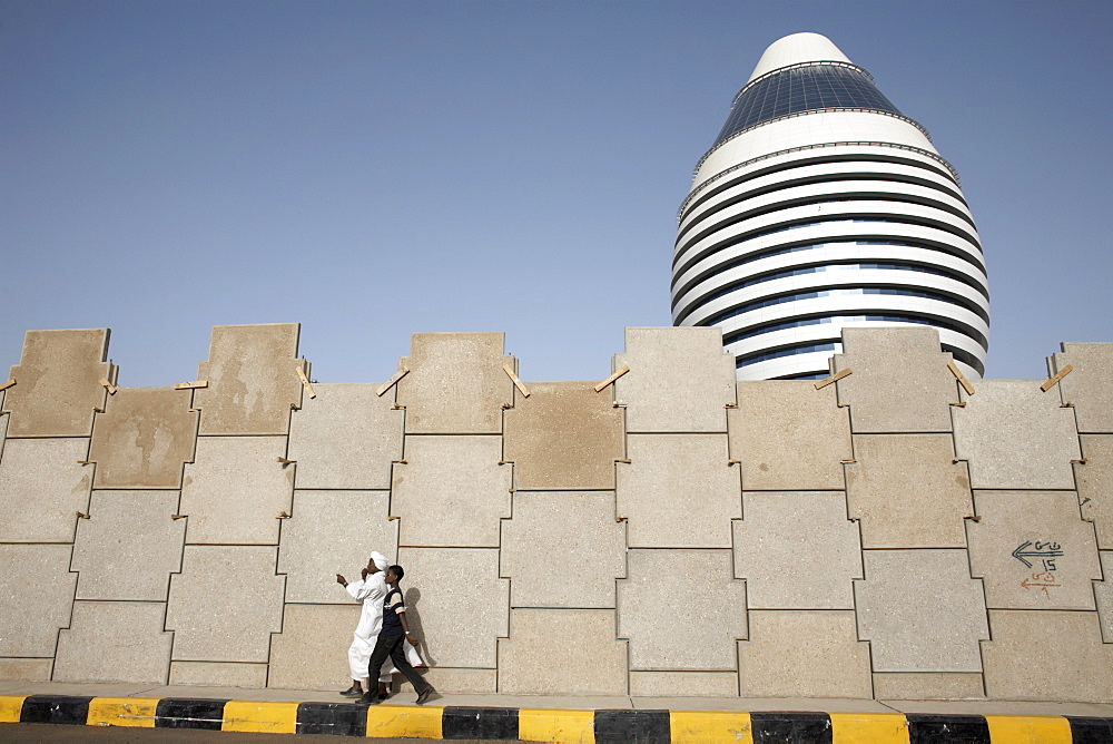 The 5-star Boji Al-Fateh Hotel, or Libyan Hotel, Khartoum, Sudan, Africa