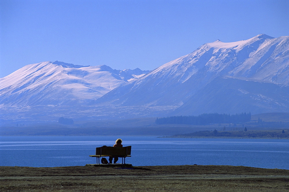 Lake Tekapo, Mackenzie Basin, South Island, New Zealand, Pacific