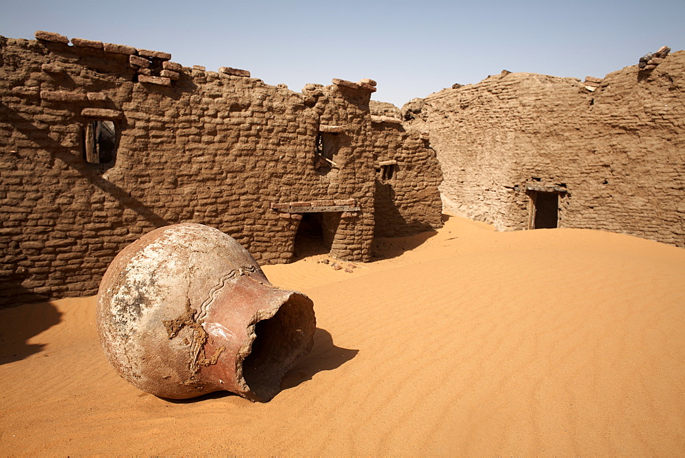 The ruins of the medieval city of Old Dongola, Sudan, Africa