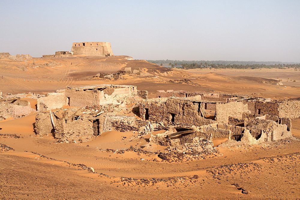 The ruins of the medieval city of Old Dongola, Sudan, Africa