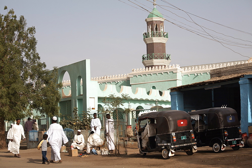 Daily life in Dongola, Sudan, Africa