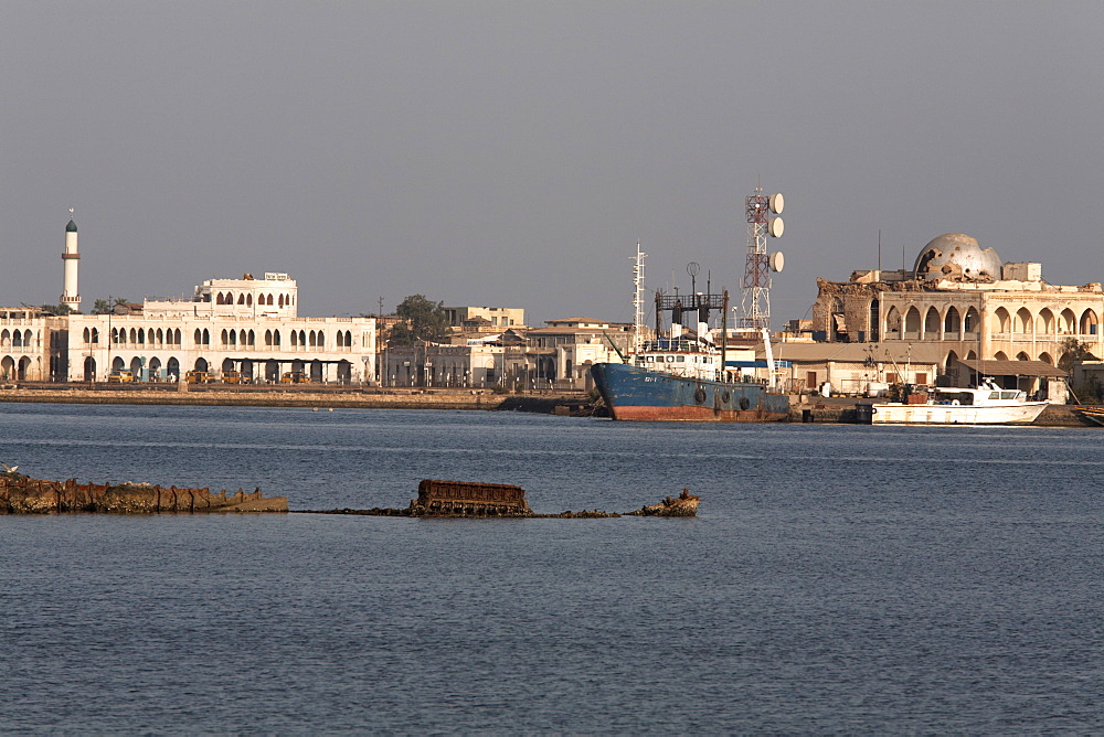 The coastal town of Massawa on the Red Sea, Eritrea, Africa