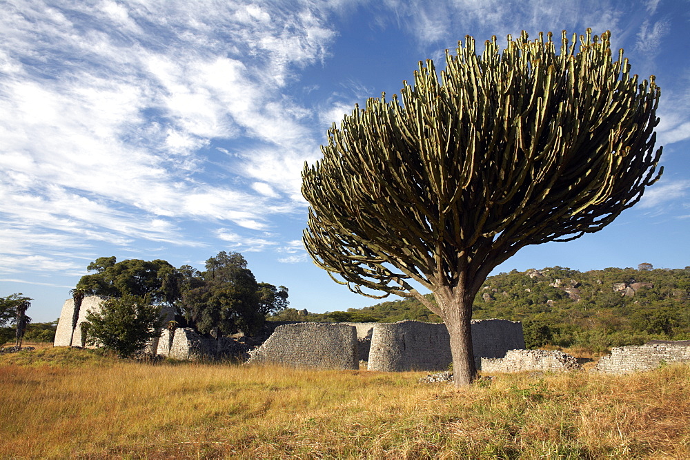 The ancient ruins of Great Zimbabwe, UNESCO World Heritage Site, Zimbabwe, Africa