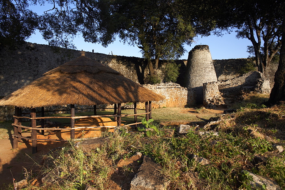 The ancient ruins of Great Zimbabwe, UNESCO World Heritage Site, Zimbabwe, Africa