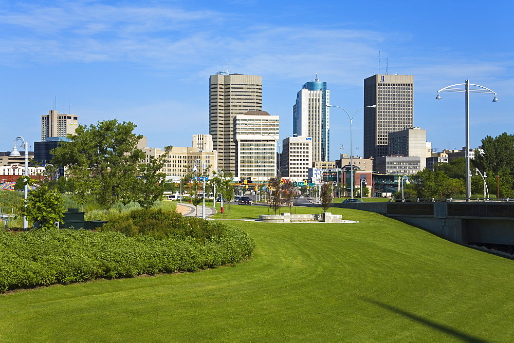 The Forks National Historic District, Winnipeg, Manitoba, Canada, North America