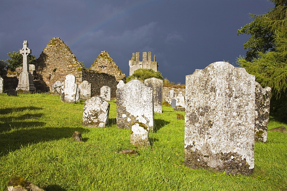 Kilcash church and burial ground, County Tipperary, Munster, Republic of Ireland, Europe