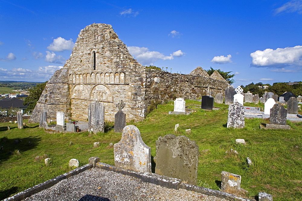 Ardmore church and graveyard, County Waterford, Munster, Republic of Ireland, Europe