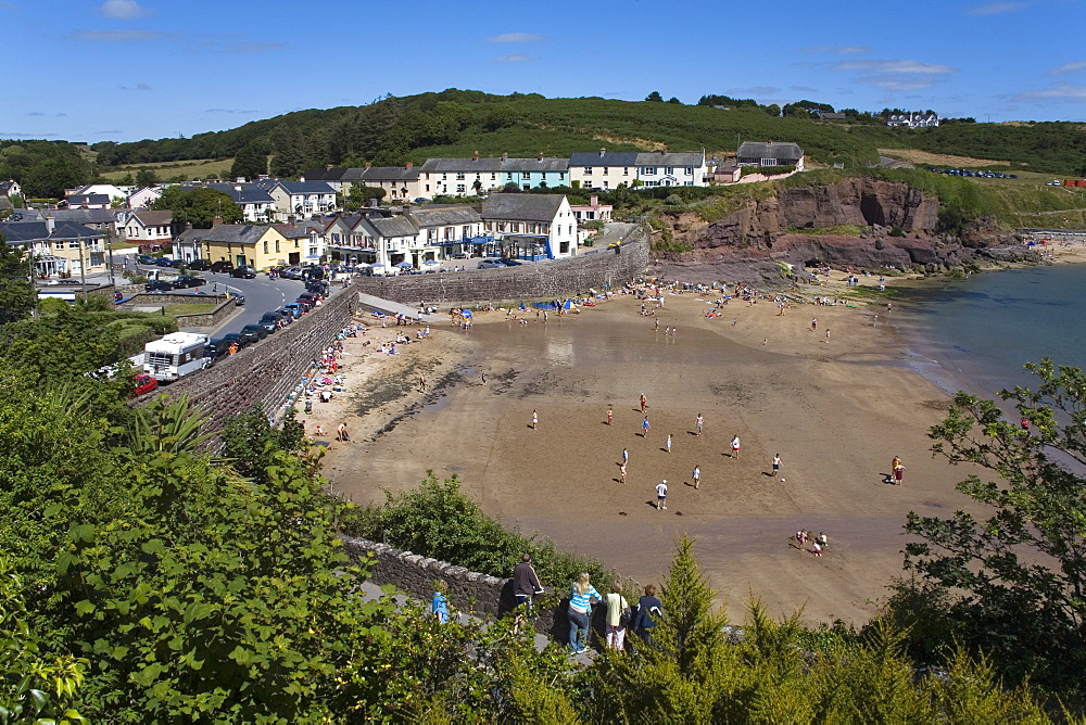 Dunmore East Beach, County Waterford, Munster, Republic of Ireland, Europe