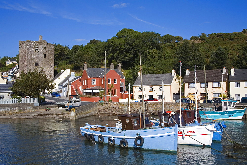 Ballyhack fishing village, County Wexford, Leinster, Republic of Ireland, Europe