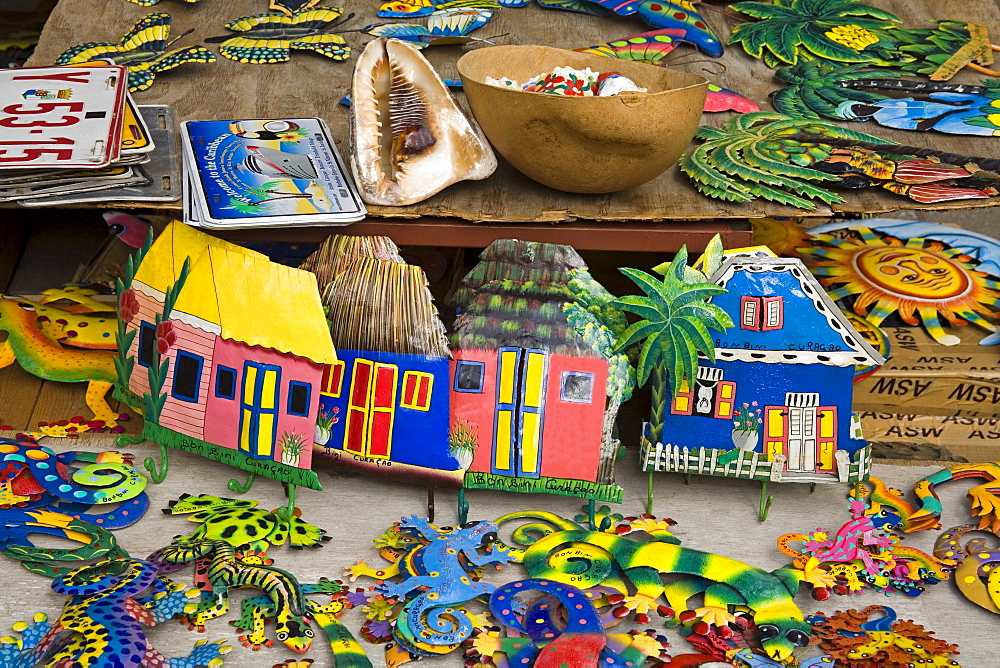 Market Stall, Punda District, Willemstad, Curacao, Netherlands Antilles, West Indies, Caribbean, Central America