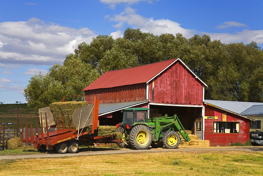 Farm near Ronan, Missoula Region, Montana, United States of America, North America