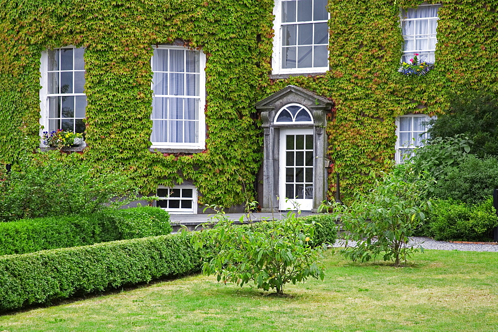 Ivy covered Butler House, Kilkenny City, County Kilkenny, Leinster, Republic of Ireland, Europe