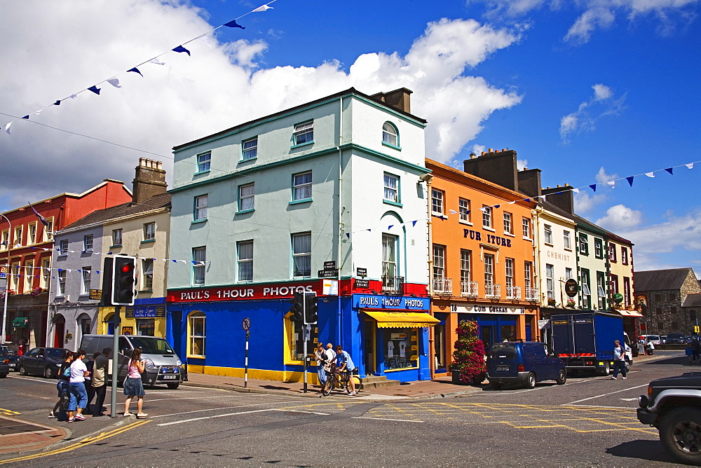 Grattan Square, Dungarvan Town, County Waterford, Munster, Republic of Ireland, Europe