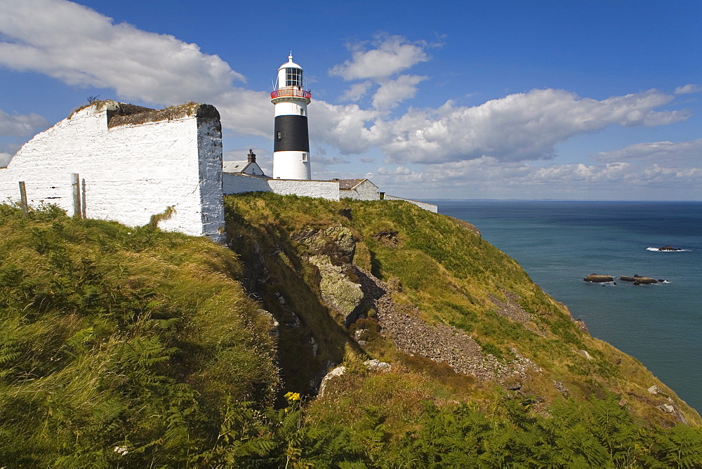 Mine Head Lighthouse, County Waterford, Munster, Republic of Ireland, Europe