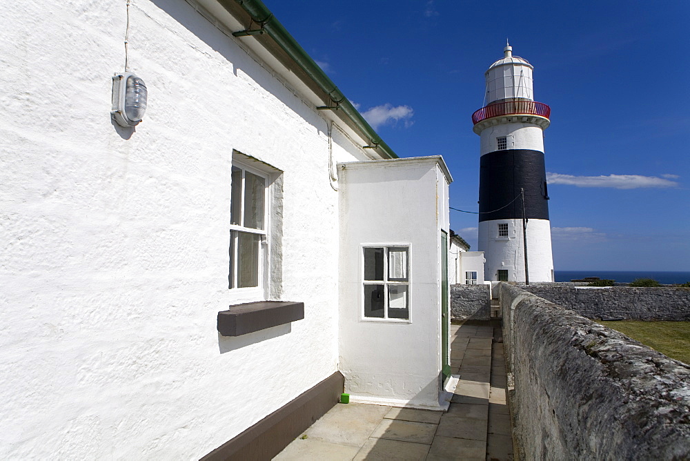 Mine Head Lighthouse, County Waterford, Munster, Republic of Ireland, Europe