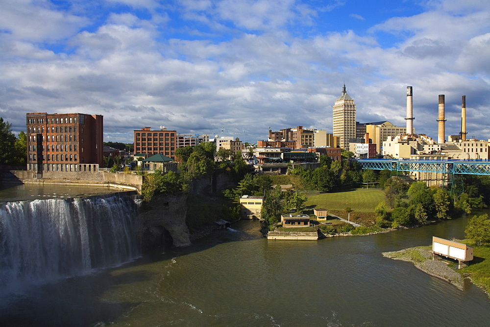 High Falls Area, Rochester, New York State, United States of America, North America