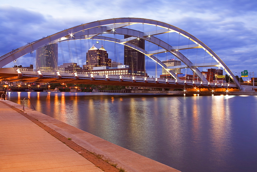 Frederick Douglass and Susan B. Anthony Memorial Bridge, Rochester, New York State, United States of America, North America