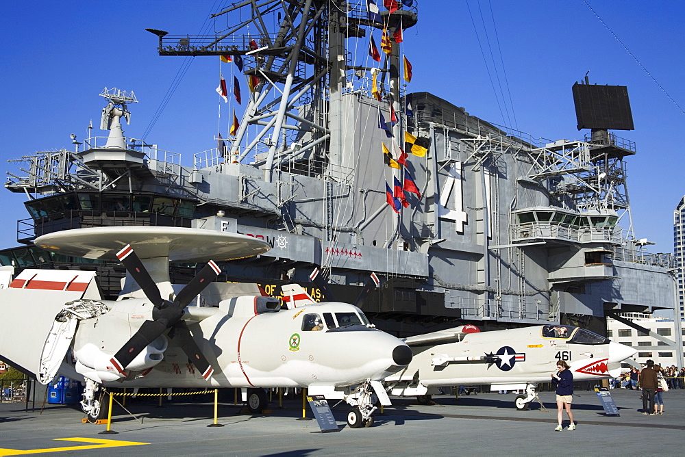 Midway Aircraft Carrier Museum, San Diego, California, United States of America, North America