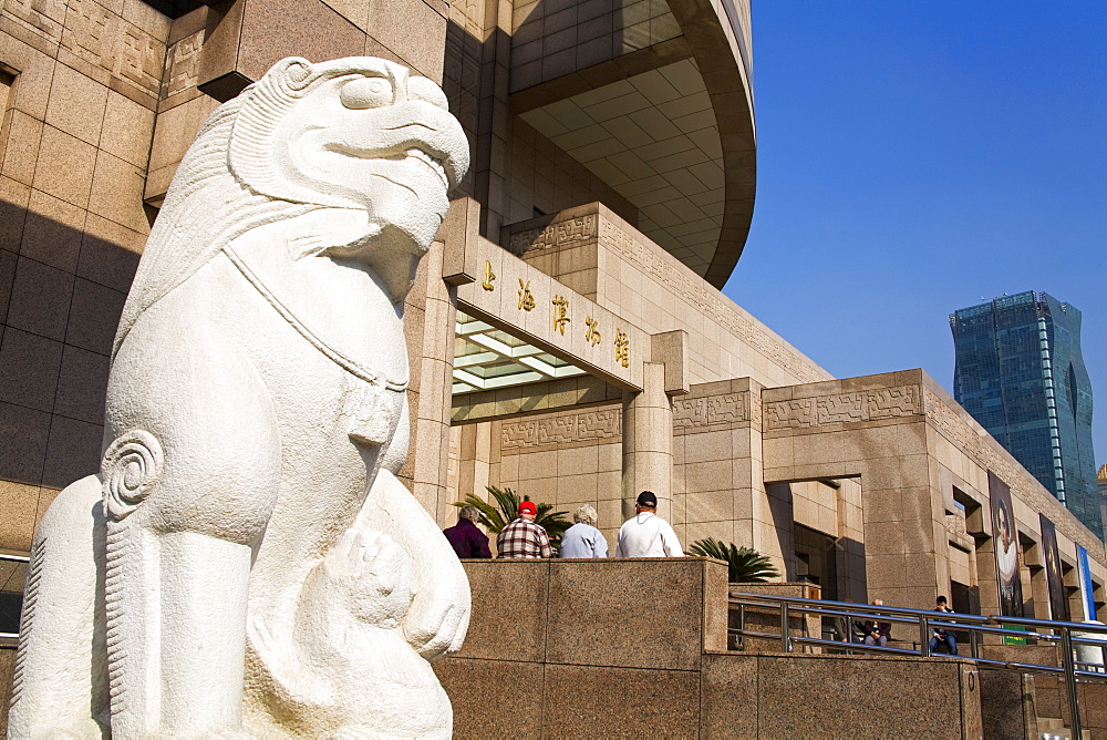 Shanghai Museum in Renmin Square, Shanghai, China, Asia