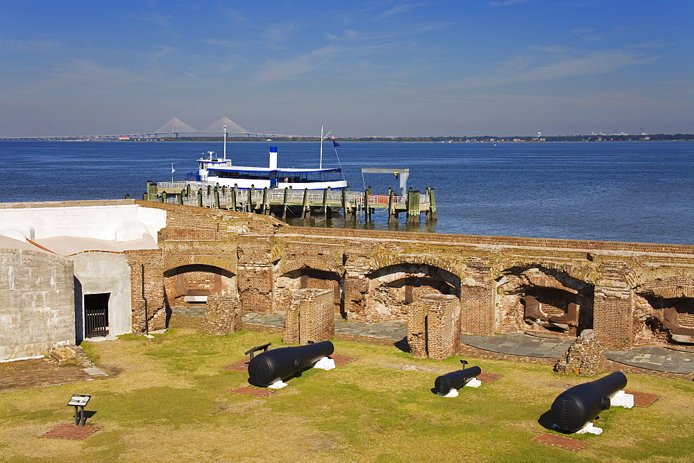 Fort Sumter National Monument, Charleston, South Carolina, United States of America, North America