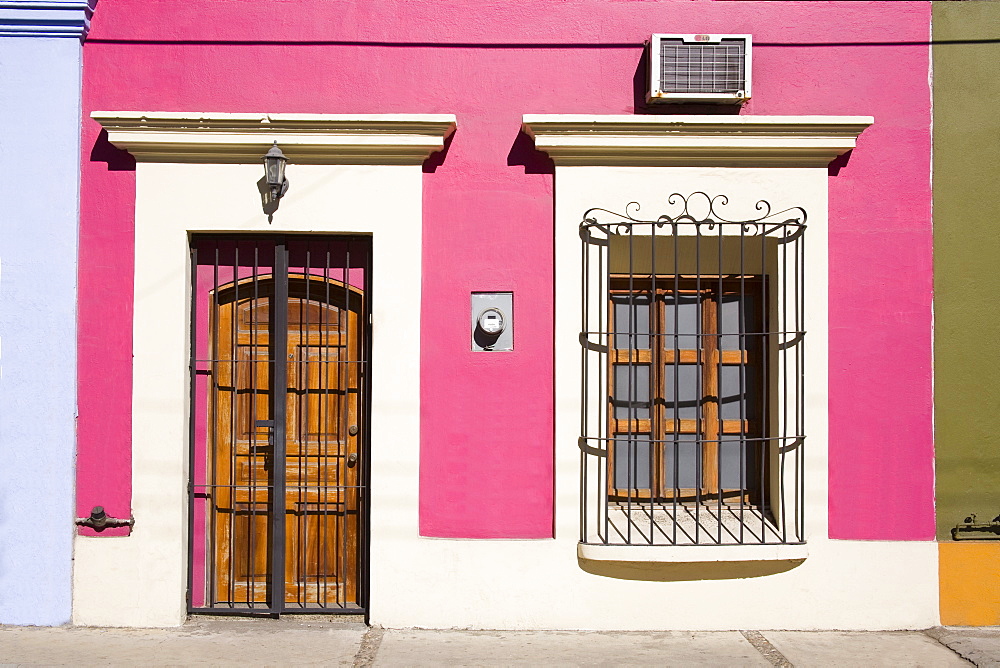 Colonial architecture in Old Town District, Mazatlan, Sinaloa State, Mexico, North America