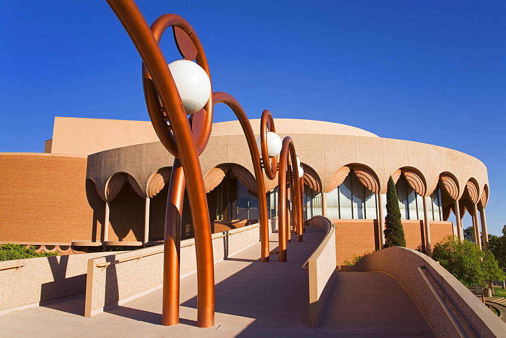 Gammage Auditorium, architect Frank Lloyd Wright, Arizona State University, Tempe, Greater Phoenix Area, Arizona, United States of America, North America