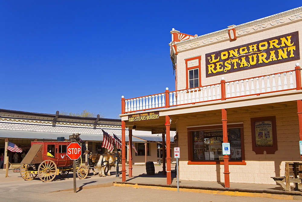 Longhorn Restaurant, Tombstone, Cochise County, Arizona, United States of America, North America