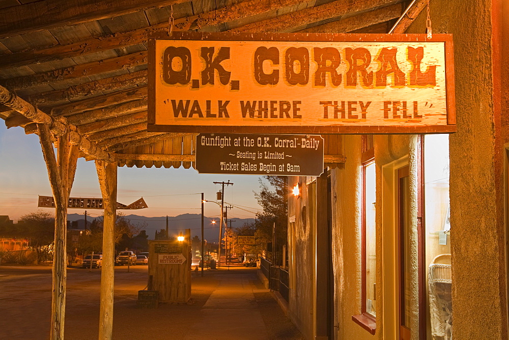 O.K. Corral, Tombstone, Cochise County, Arizona, United States of America, North America