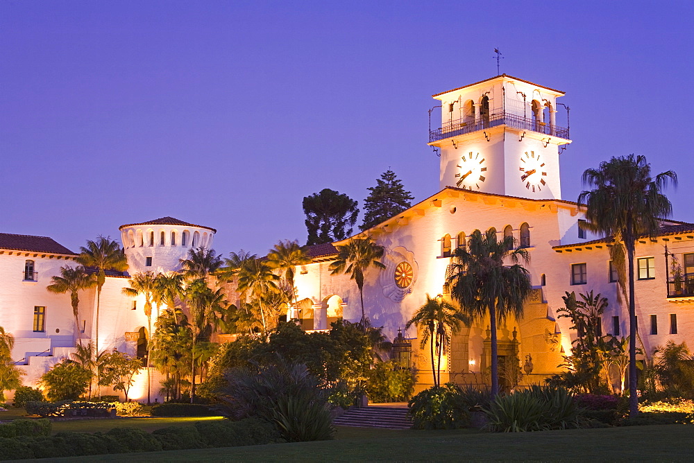 Santa Barbara County Courthouse, Santa Barbara, California, United States of America, North America