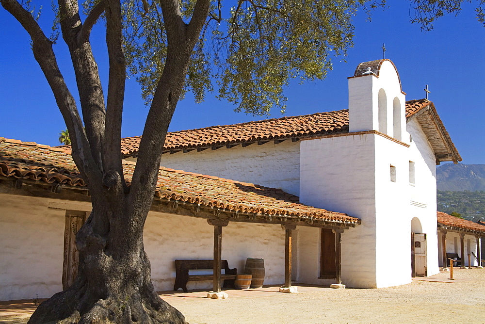 Church, El Presidio De Santa Barbara State Historic Park, Santa Barbara, California, United States of America, North America