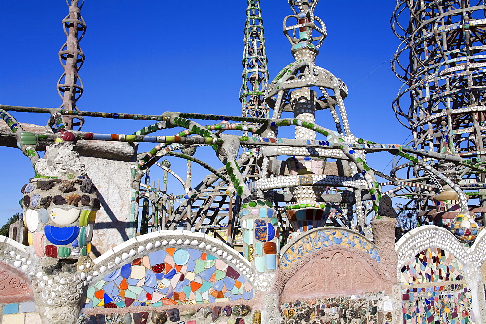 Watts Towers National Historic Landmark, Los Angeles, California, United States of America, North America