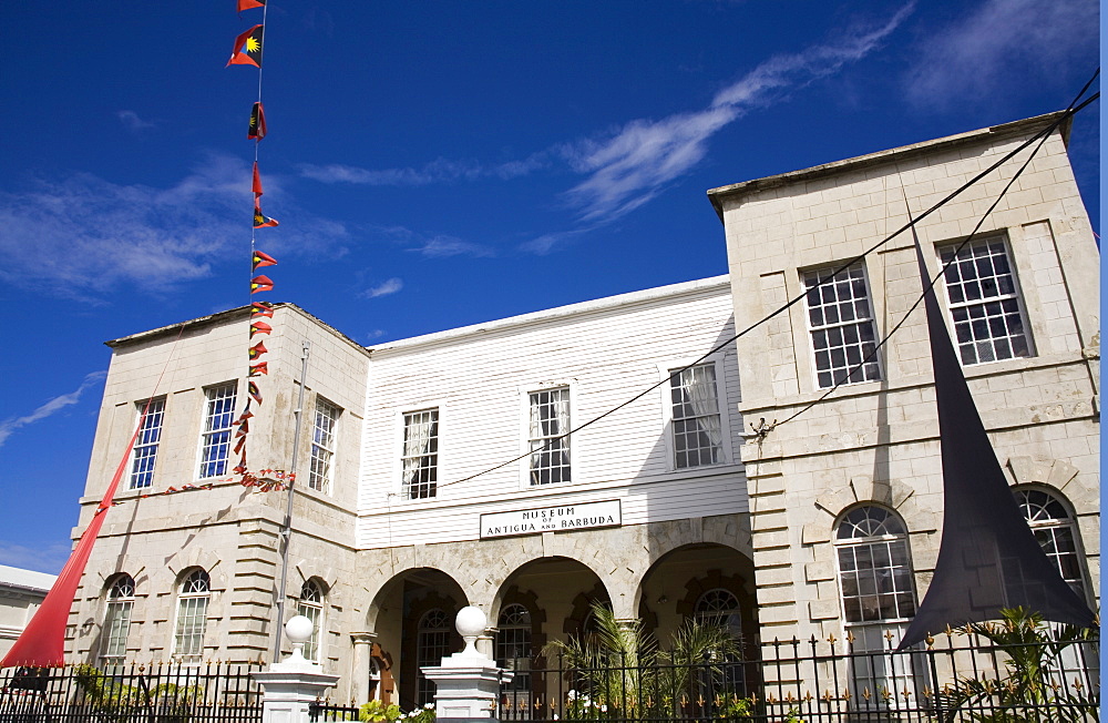 Museum of Antigua and Barbuda, St. Johns, Antigua Island, Antigua and Barbuda, Leeward Islands, Lesser Antilles, West Indies, Caribbean, Central America