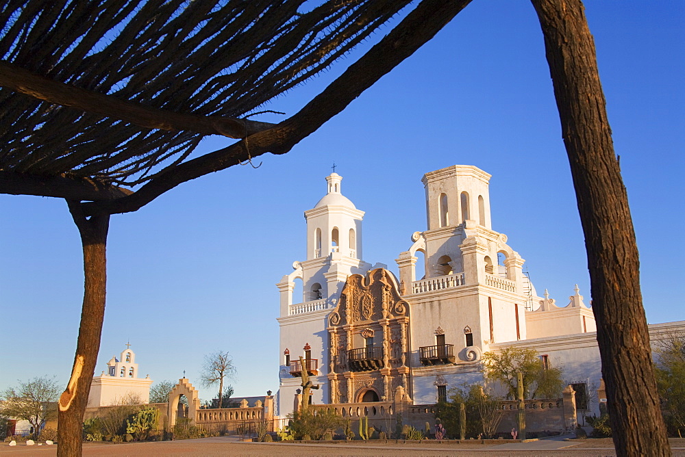 Mission San Xavier del Bac, Tucson, Arizona, United States of America, North America