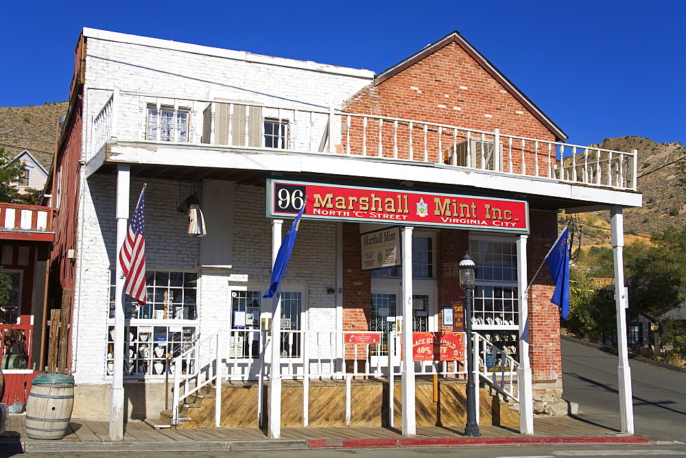 Store on C Street in Virginia City, Nevada, United States of America, North America