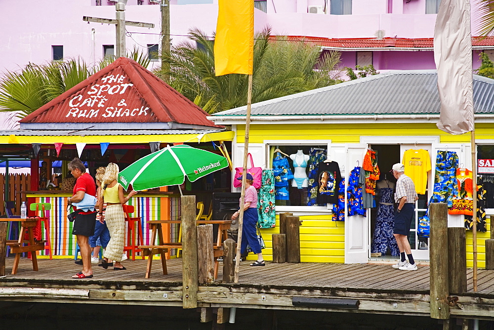 Heritage Quay, St. Johns, Antigua Island, Antigua and Barbuda, Leeward Islands, Lesser Antilles, West Indies, Caribbean, Central America