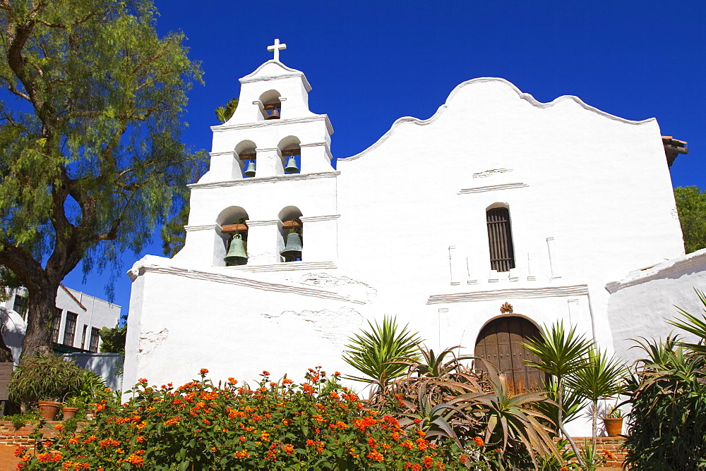 Mission Basilica San Diego de Alcala, San Diego, California, United States of America, North America