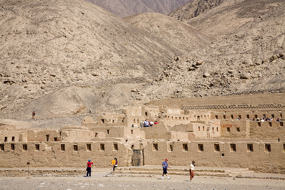 Tambo Colorado Inca Ruins near Pisco City, Ica Region, Peru, South America