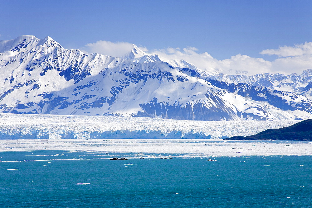 Hubbard Glacier in Yakutat Bay, Gulf of Alaska, Southeast Alaska, United States of America, North America