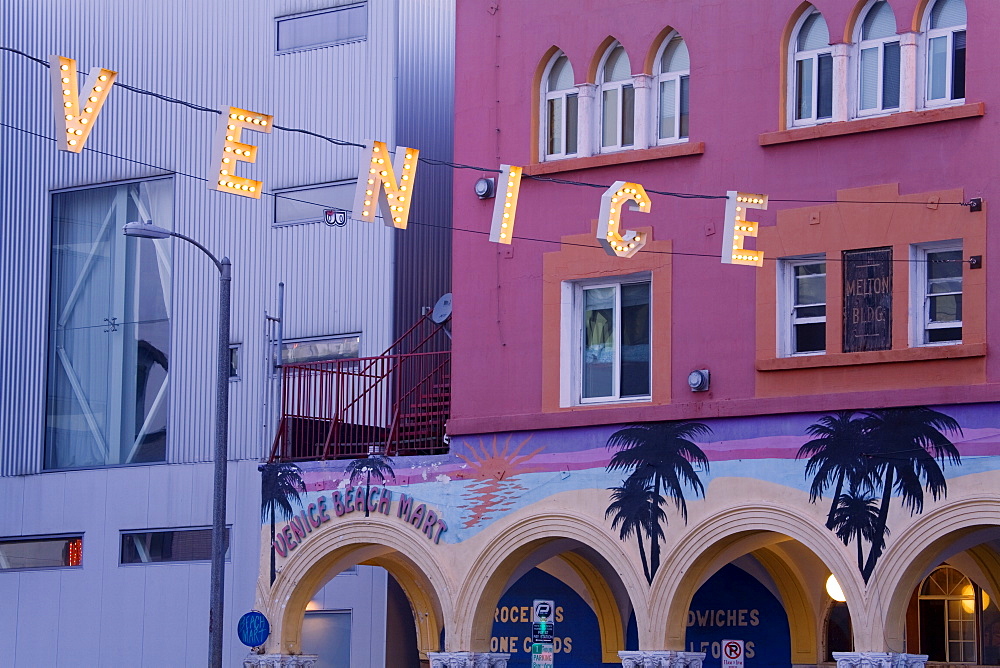 Downtown Venice Beach, Los Angeles, California, United States of America, North America